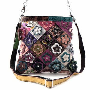VINTAGE ME Floral Chic Crossbody Bag